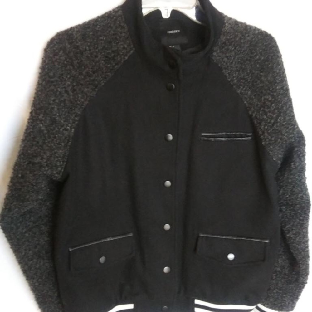 Forever 21 letterman style jacket